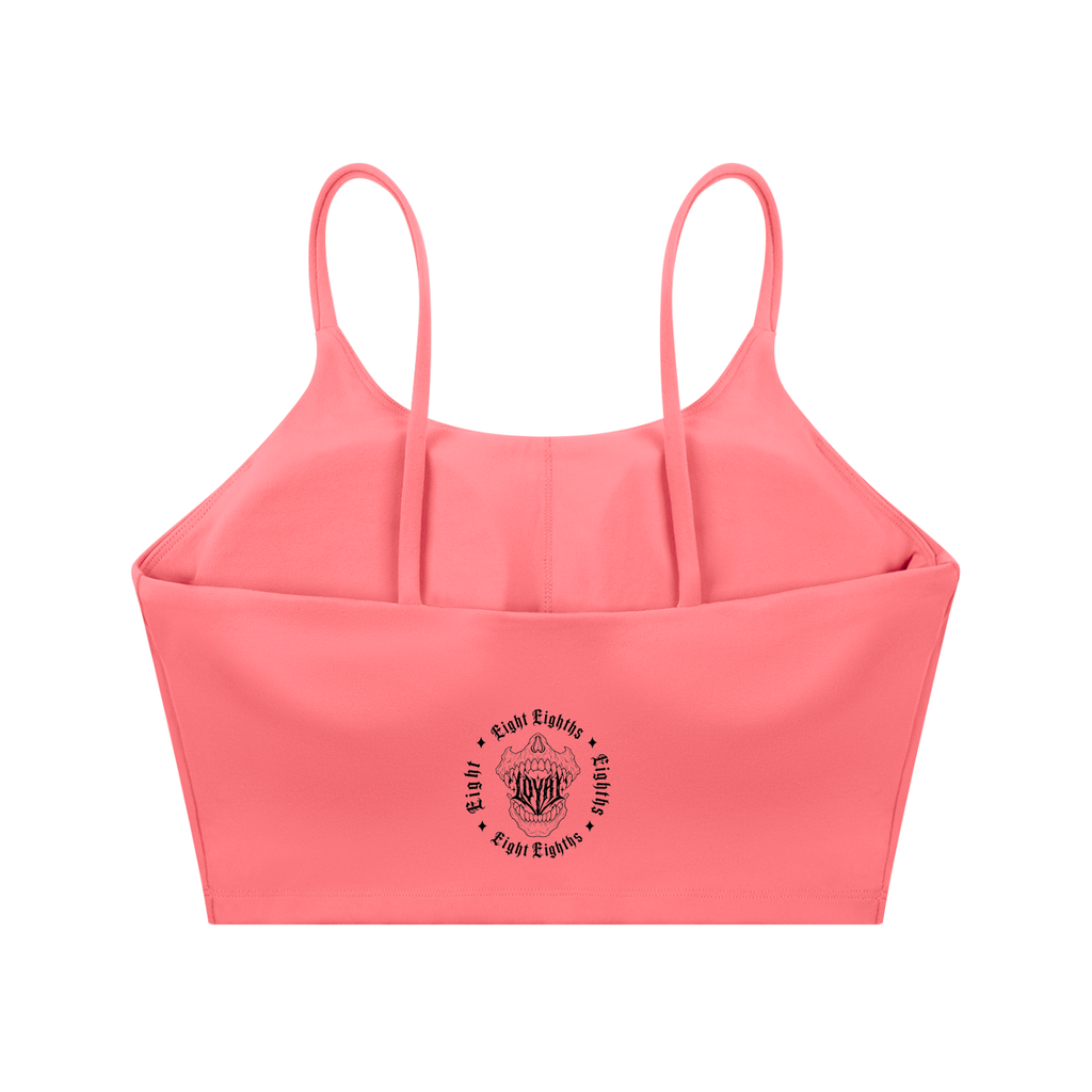 Spaghetti Strap Yoga Sports Bra