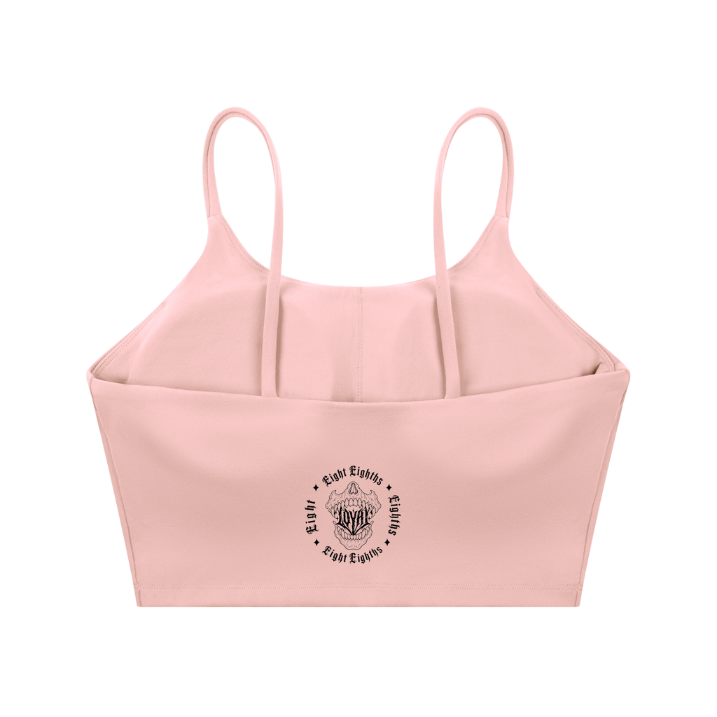 Spaghetti Strap Yoga Sports Bra