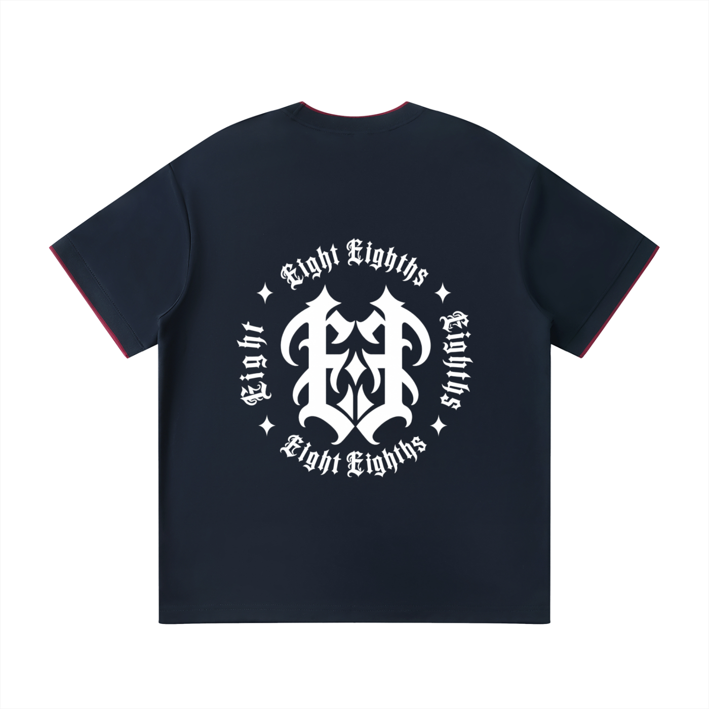 Eight Eighths Graph Tee — Dark