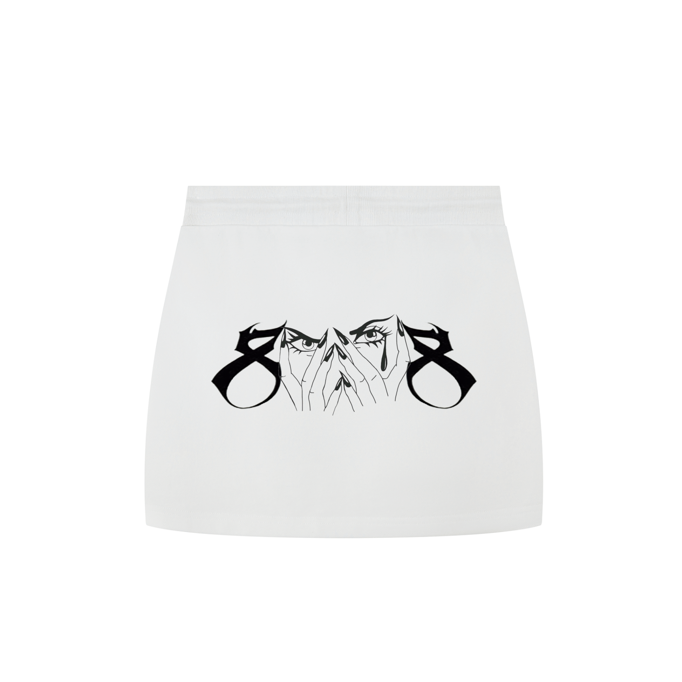 Eight Eighths Graphic Skirt