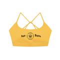 Strappy Criss Cross Yoga Sports Bra — Multi