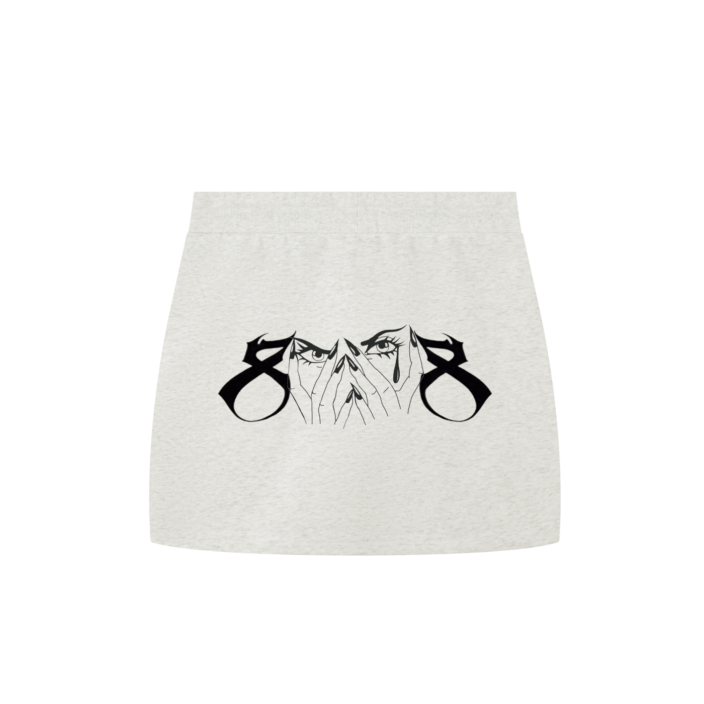 Eight Eighths Graphic Skirt