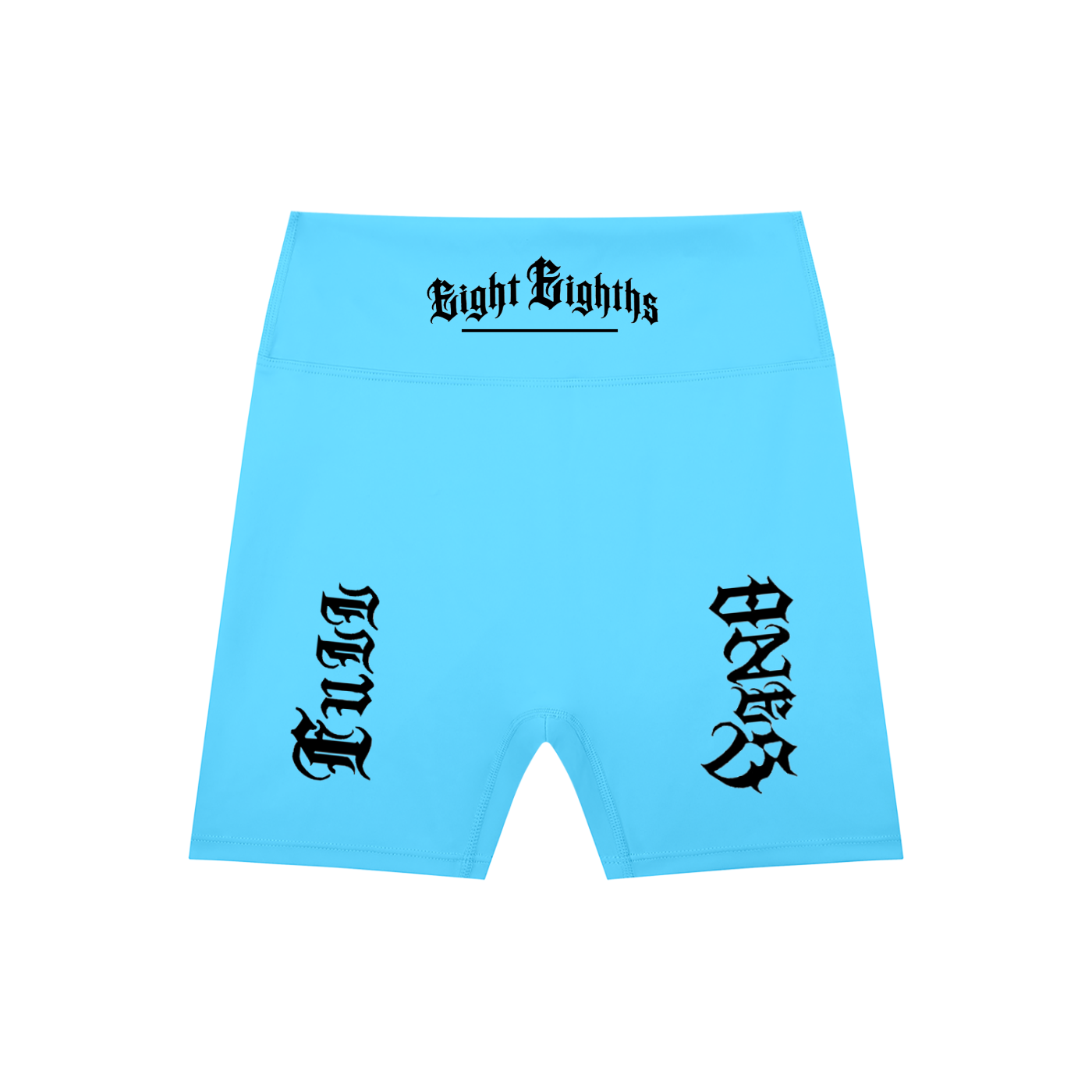 High-Waisted Blend Biker Shorts