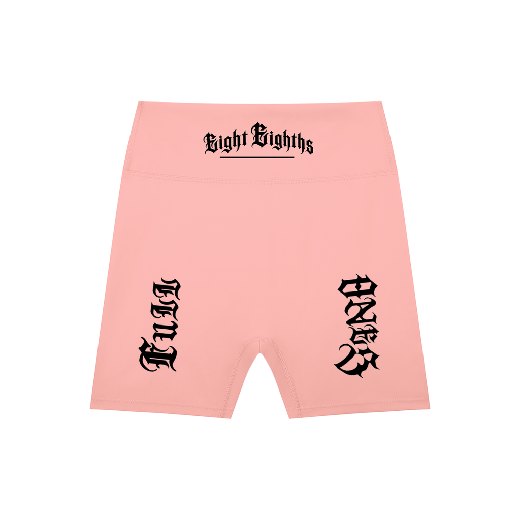 High-Waisted Blend Biker Shorts