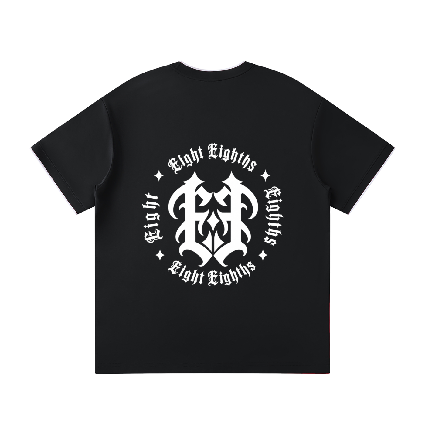 Eight Eighths Graph Tee — Dark