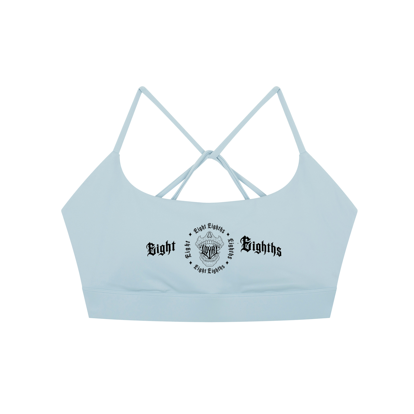 Strappy Criss Cross Yoga Sports Bra — Multi