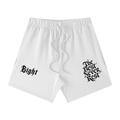 Unisex Earth Tone Loose Fit Cotton Shorts