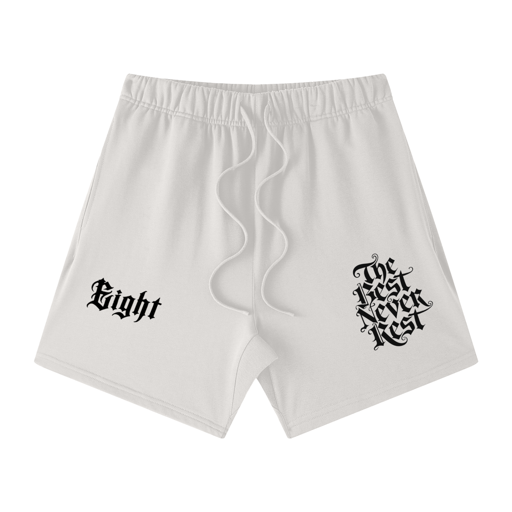 Unisex Earth Tone Loose Fit Cotton Shorts