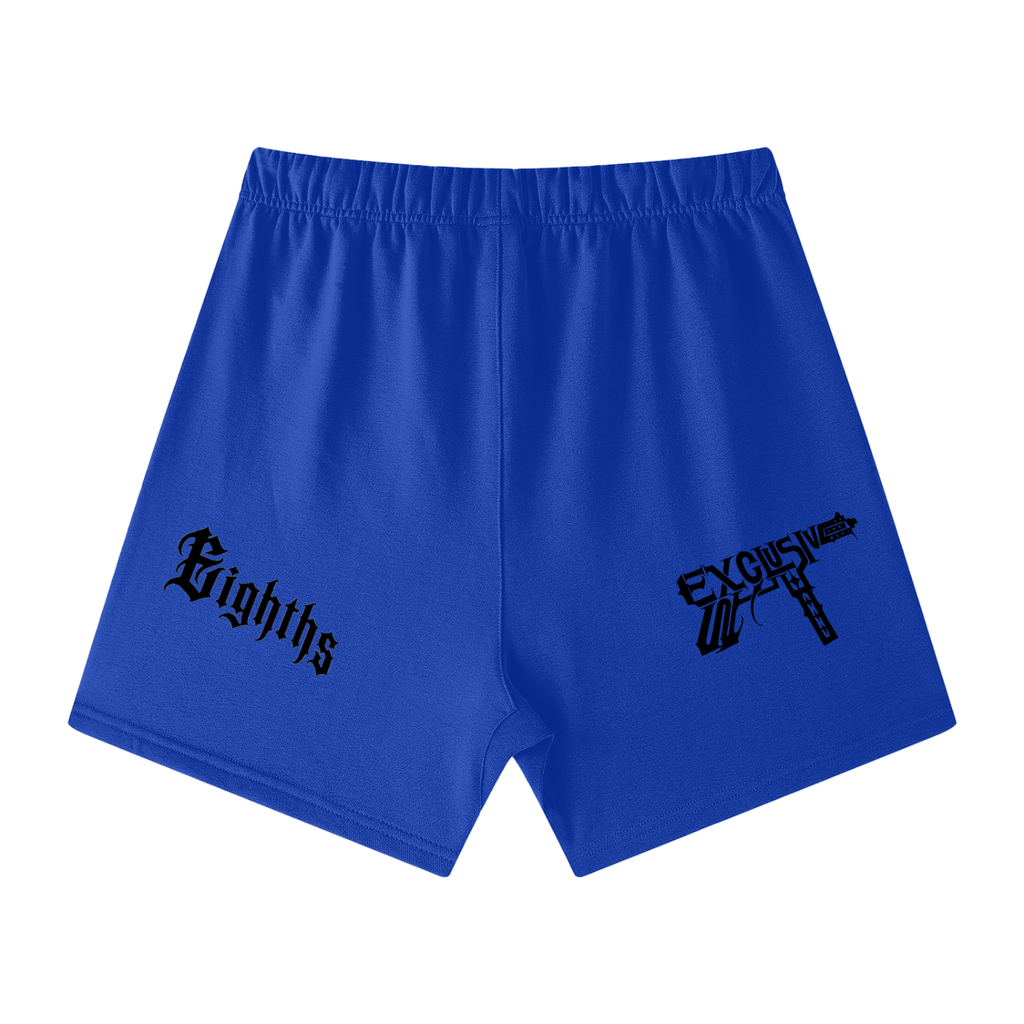 Unisex Earth Tone Loose Fit Cotton Shorts