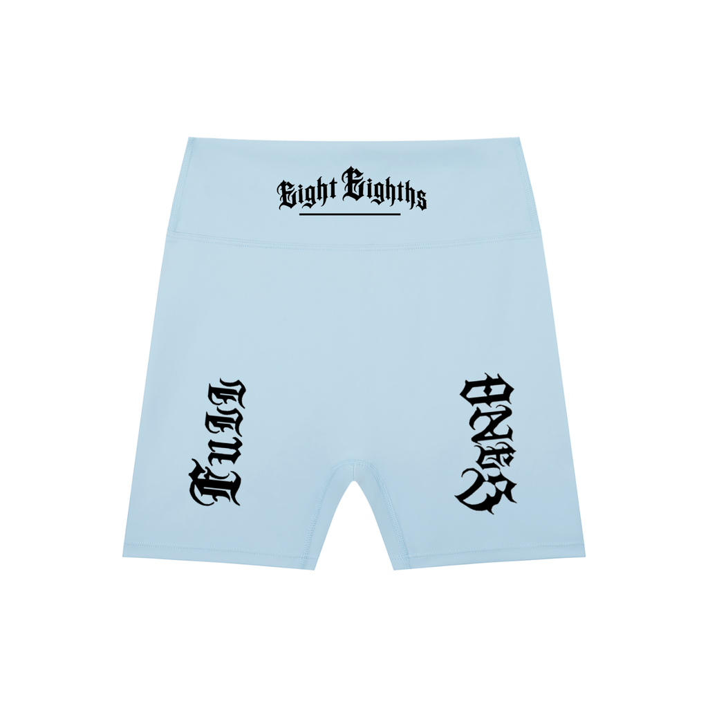 High-Waisted Blend Biker Shorts